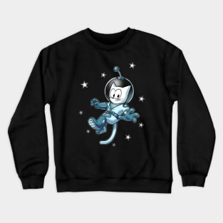 Space Cat Crewneck Sweatshirt